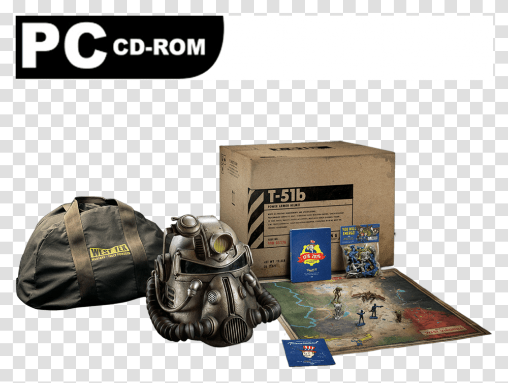 Fallout 76 Power Armor Edition Bag, Camera, Electronics, Box, Game Transparent Png