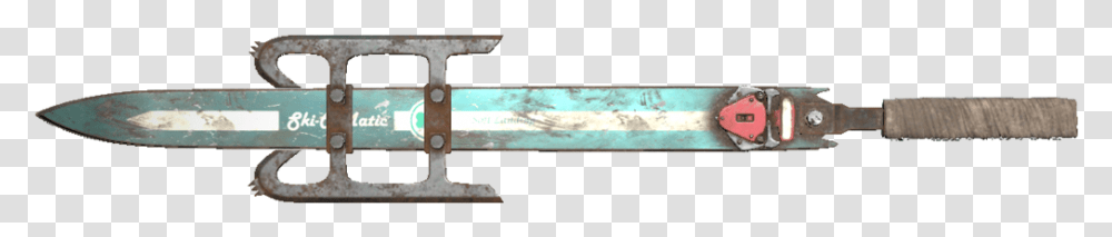 Fallout 76 Ski Sword, Mineral, Weapon, Gun, Building Transparent Png