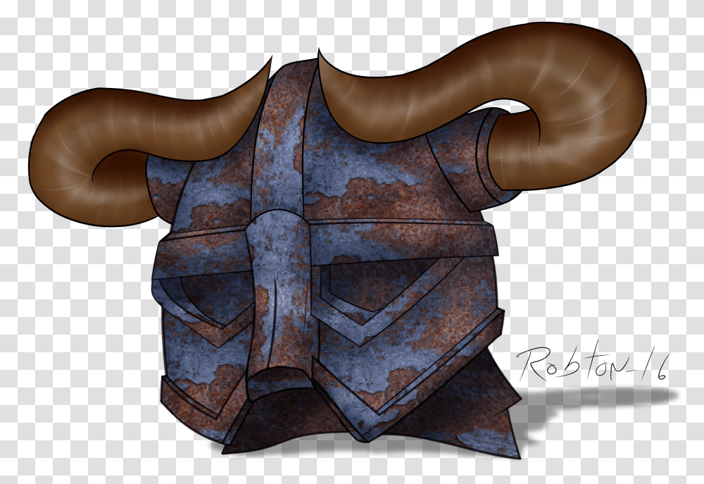 Fallout And Skyrim Mashup Chair, Bronze, Paper, Origami Transparent Png