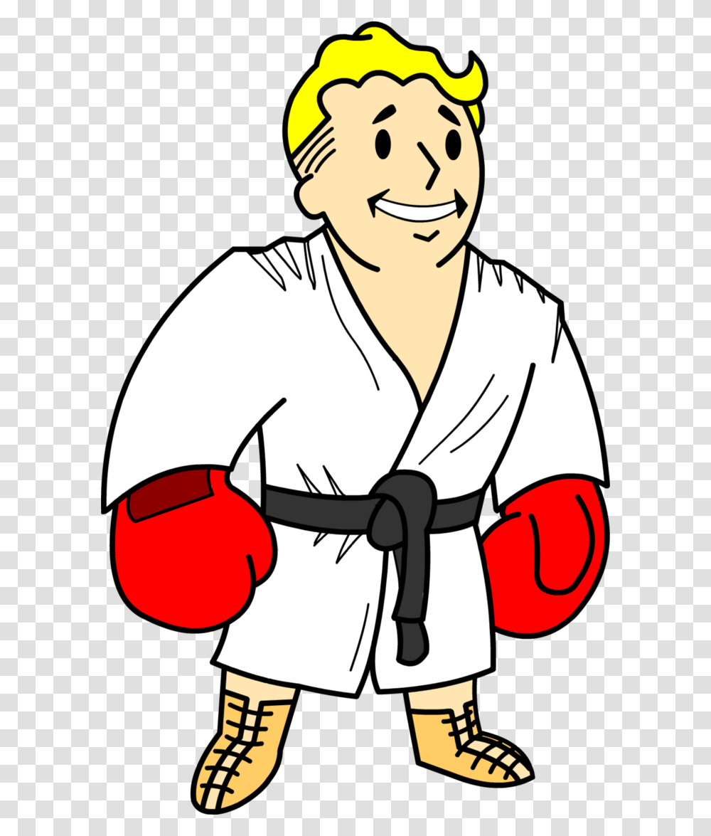 Fallout Boy Boxing Fan Comic, Person, Human, Sport, Sports Transparent Png