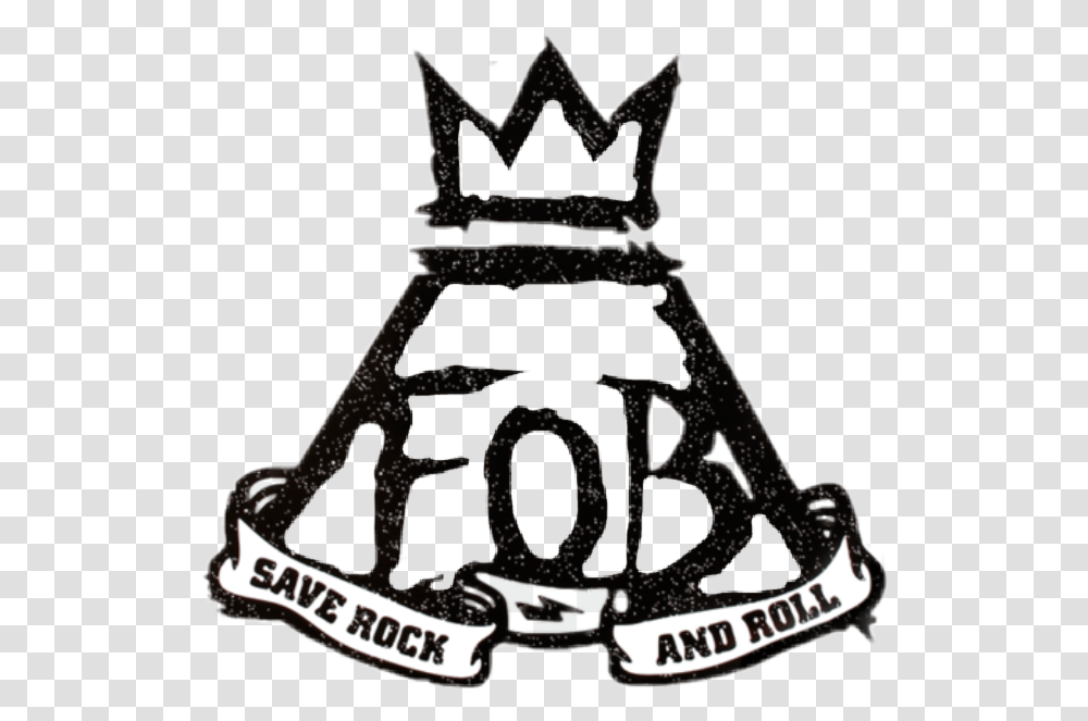 Fallout Boy Fall Out Boy Save Rock And Roll Symbol, Triangle, Logo, Trademark, Wristwatch Transparent Png