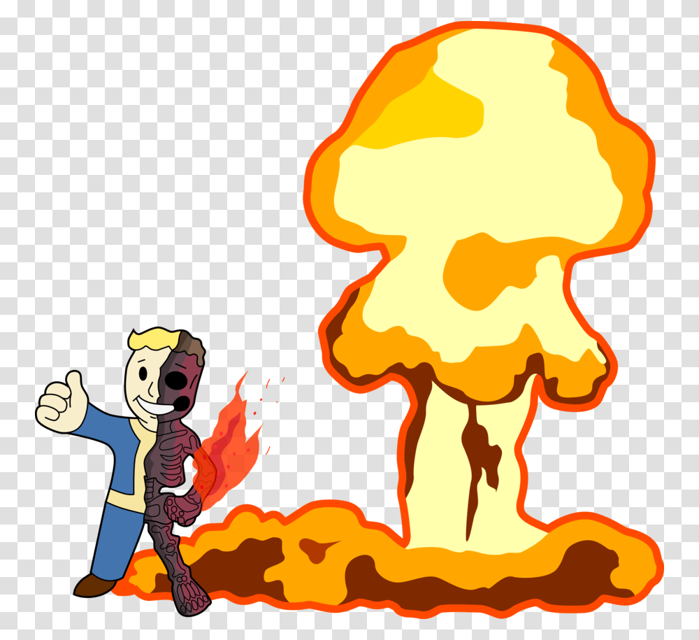 Fallout Clipart, Mountain, Outdoors, Nature, Fire Transparent Png