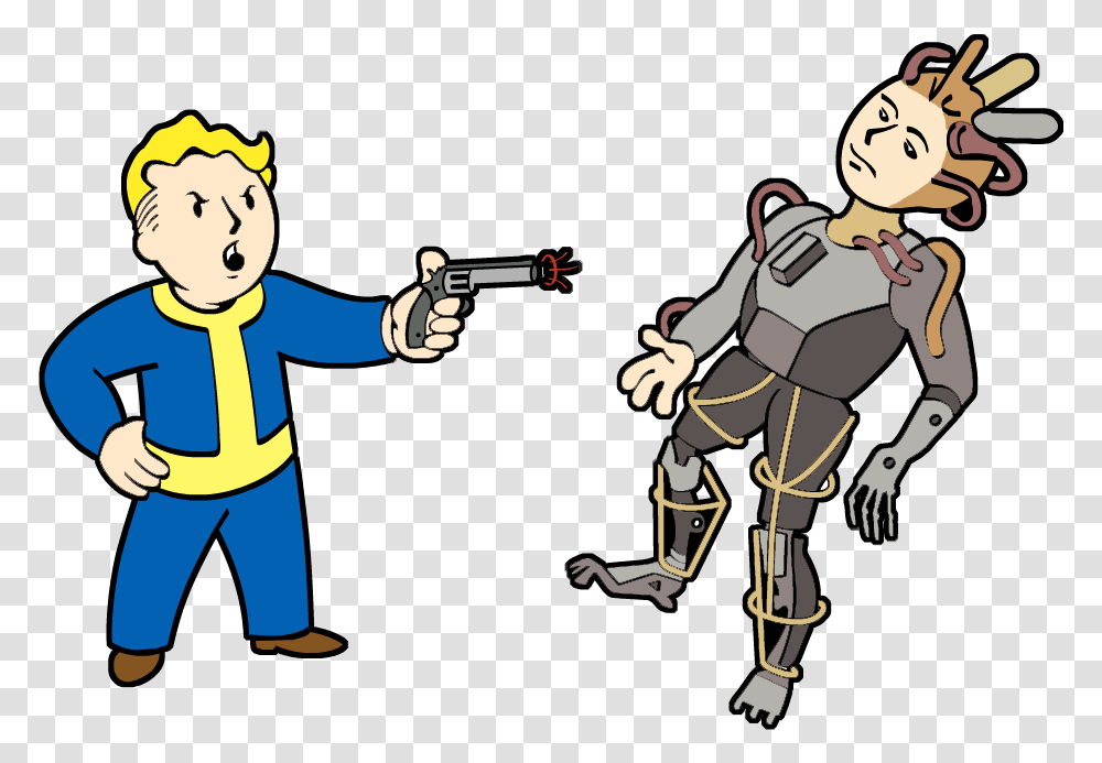 Fallout Clipart Svg Acadia Fallout, Person, Human, Weapon, Weaponry Transparent Png