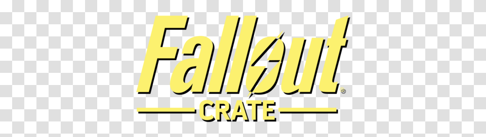 Fallout Crate Logo, Word, Text, Alphabet, Symbol Transparent Png