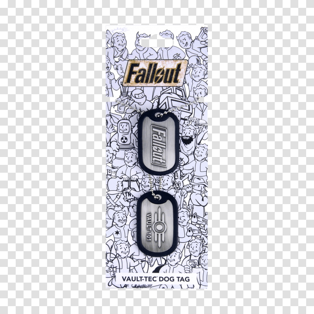 Fallout Dog Tags Vault The Official Bethesda Store Europe, Word, Electrical Device, Switch Transparent Png