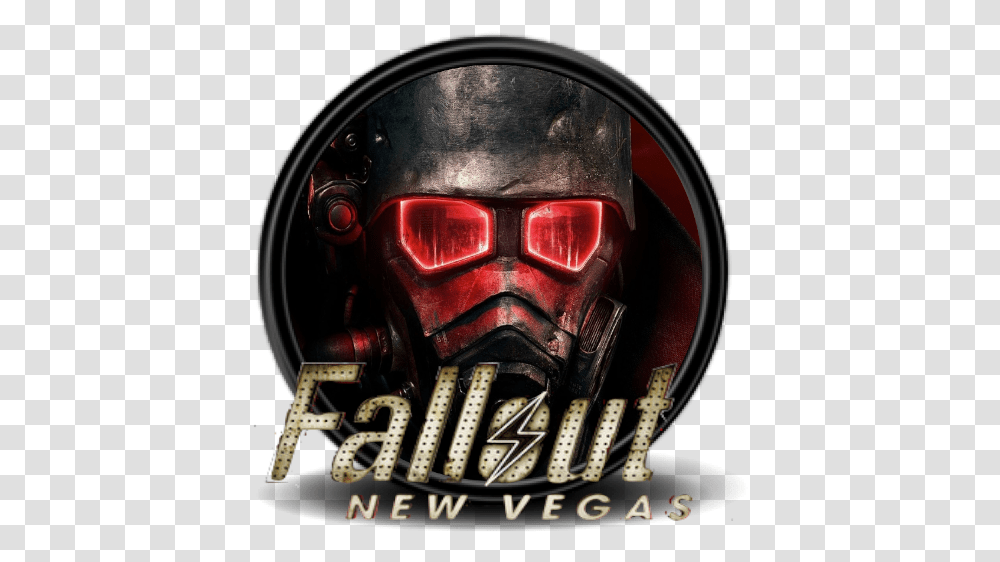 Fallout Fallout New Vegas Ico, Helmet, Clothing, Apparel, Sunglasses Transparent Png