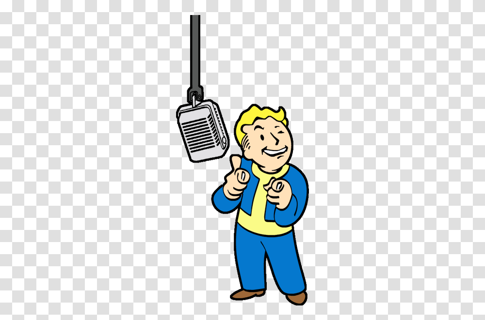 Fallout Guy Fallout Vault Boy Charisma, Person, Human, Karaoke, Leisure Activities Transparent Png
