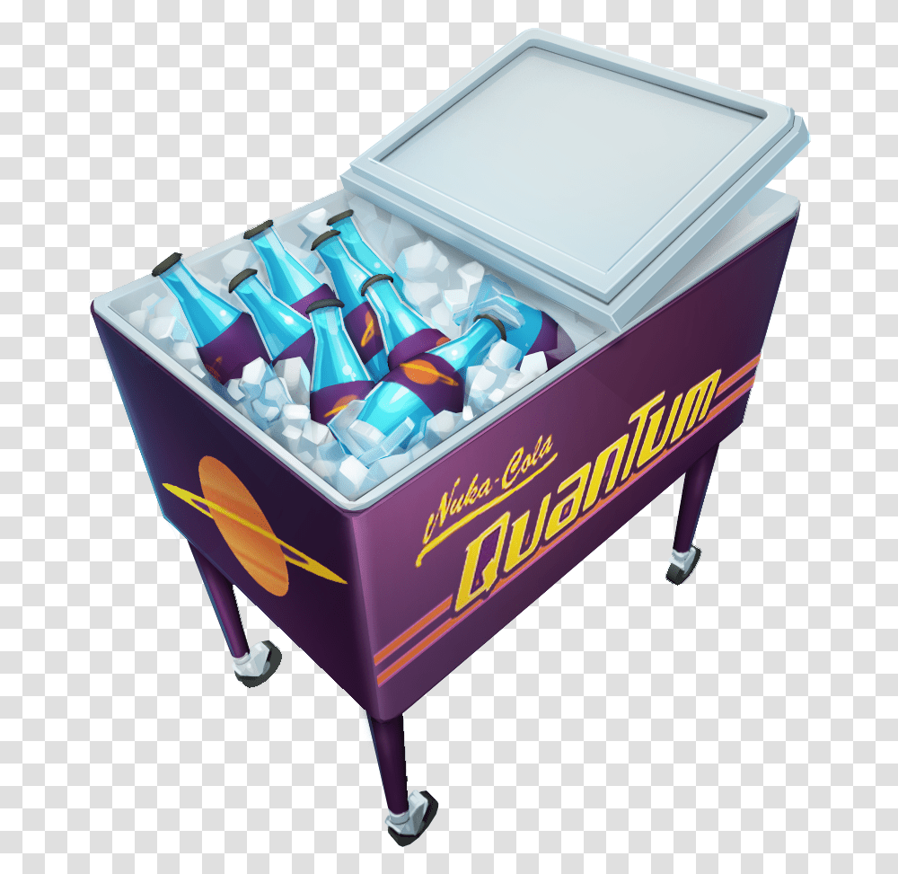Fallout Ice Nuka Cola Quantum, Cooler, Appliance, Box, Plastic Transparent Png