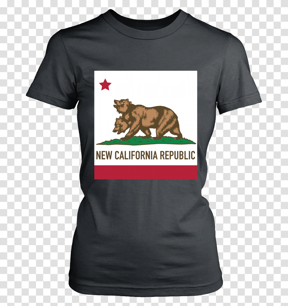 Fallout Inspired New California Flag Front Design New California Republic Flag, Mammal, Animal, Clothing, Apparel Transparent Png