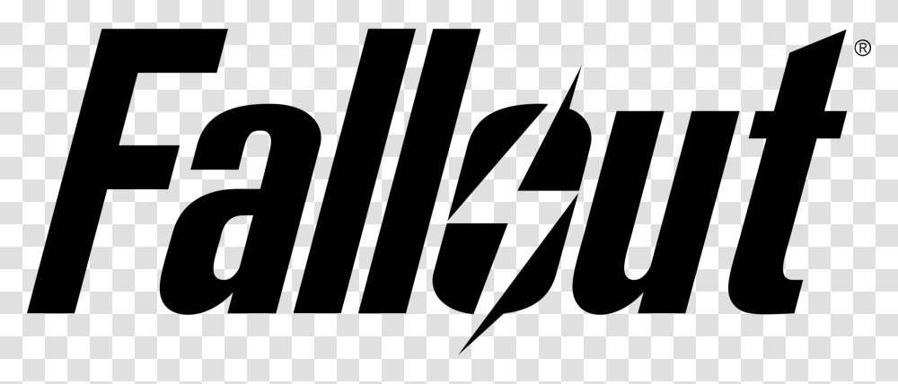 Fallout Logo, Gray, World Of Warcraft Transparent Png