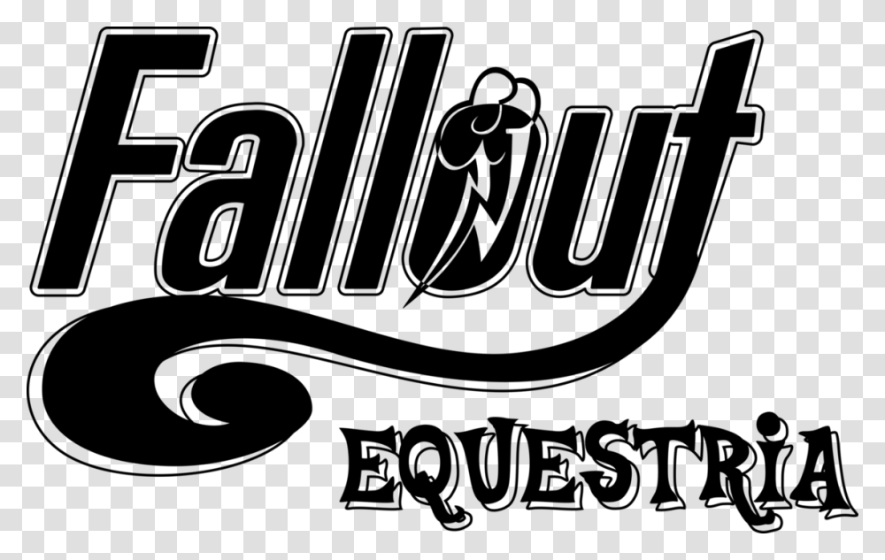 Fallout Logo Image Fallout Equestria Logo, Gray, World Of Warcraft Transparent Png
