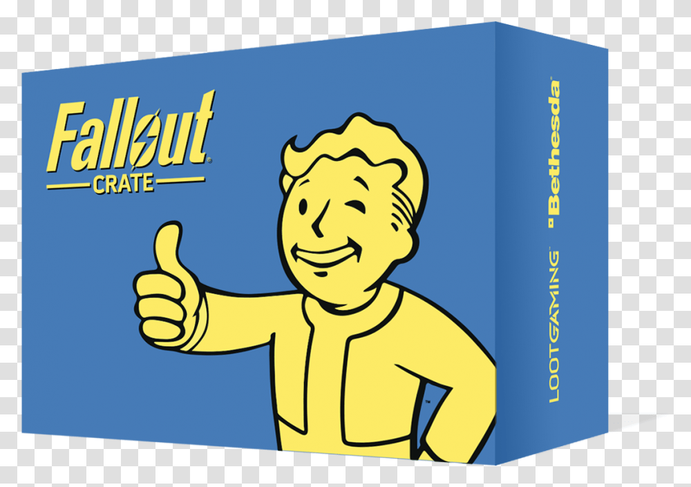 Fallout Loot Crate Box, Thumbs Up, Finger, Hand Transparent Png