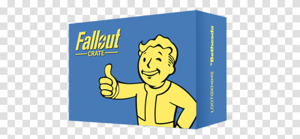 Fallout Loot Crate Monthly, Thumbs Up, Finger, Advertisement, Poster Transparent Png