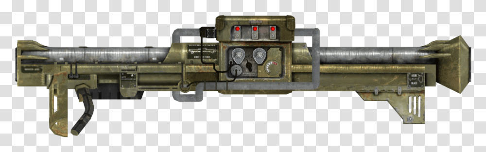 Fallout Missile Launcher, Gun, Weapon, Weaponry, Machine Transparent Png
