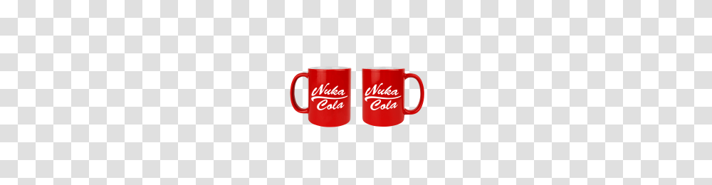 Fallout Mug Nuka Cola Red And White Mugs Glasses Accessories, Beverage, Drink, Coke, Coca Transparent Png