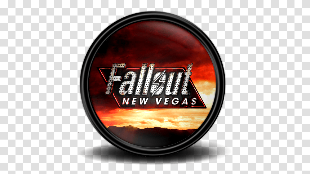 Fallout New Vegas 4 Icon Mega Games Pack 40 Iconset Exhumed Fallout New Vegas Desktop Icon, Text, Logo, Symbol, Trademark Transparent Png