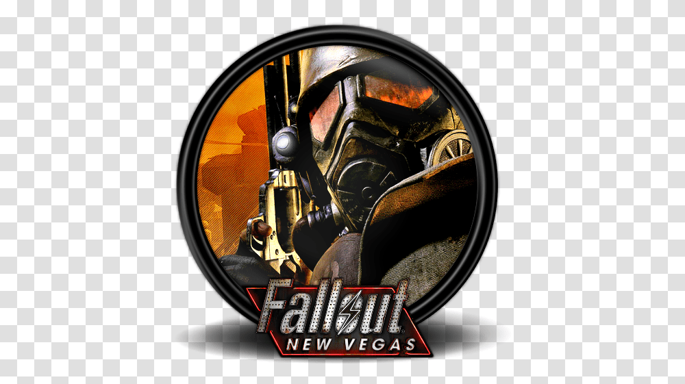 Fallout New Vegas 5 Icon Fallout New Vegas Pc Icon, Helmet, Clothing, Apparel, Tire Transparent Png