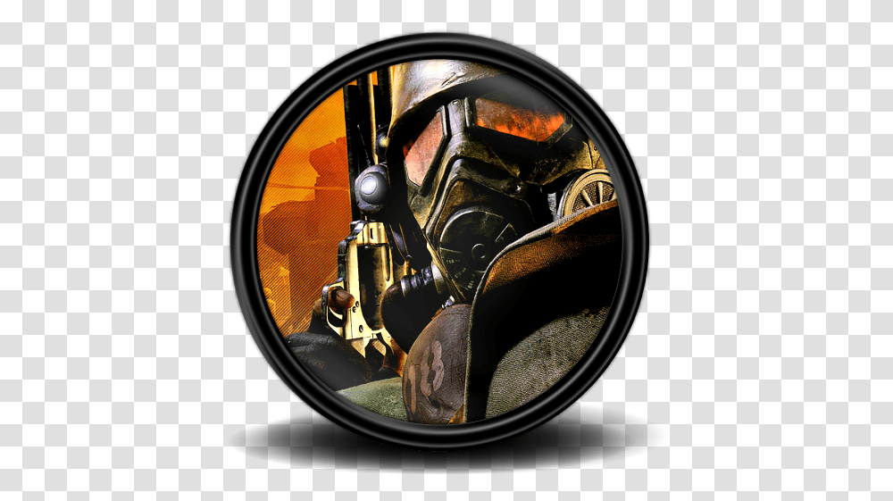 Fallout New Vegas 6 Icon Fallout New Vegas Pc Icon, Helmet, Clothing, Apparel, Tire Transparent Png