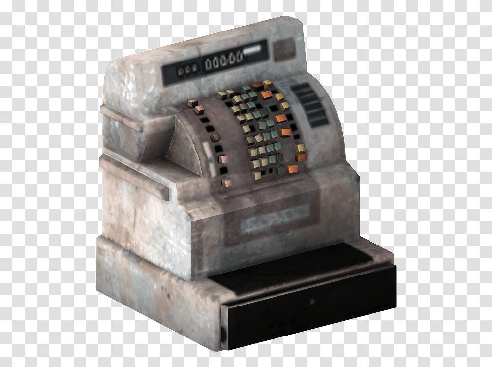 Fallout New Vegas Cash Register, Machine, Electrical Device, Lathe Transparent Png
