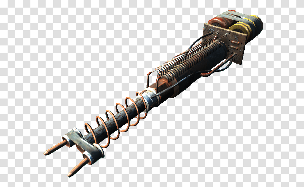 Fallout New Vegas Cattle Prod Fallout 4 Robot Repair Kit, Weapon, Weaponry, Coil, Spiral Transparent Png