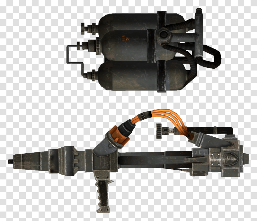 Fallout New Vegas Cleansing Flame, Machine, Gun, Weapon, Forge Transparent Png