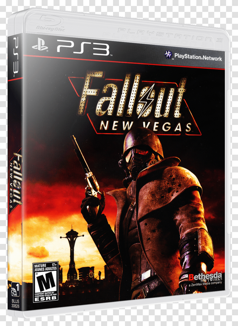 Fallout New Vegas Game Xbox, Person, Poster, Advertisement, Helmet Transparent Png