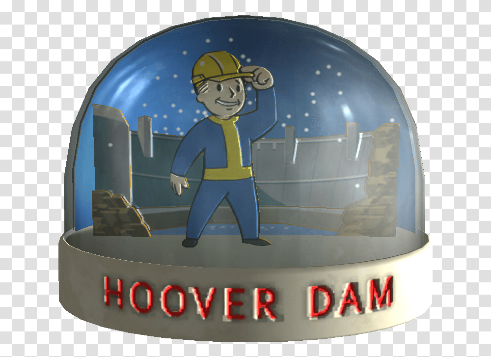 Fallout New Vegas Hoover Dam, Person, Helmet, Pedestrian Transparent Png