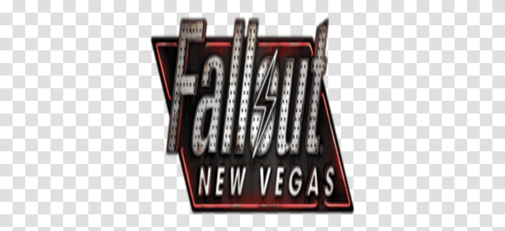 Fallout New Vegas Logo, Word, Text, Alphabet, Light Transparent Png