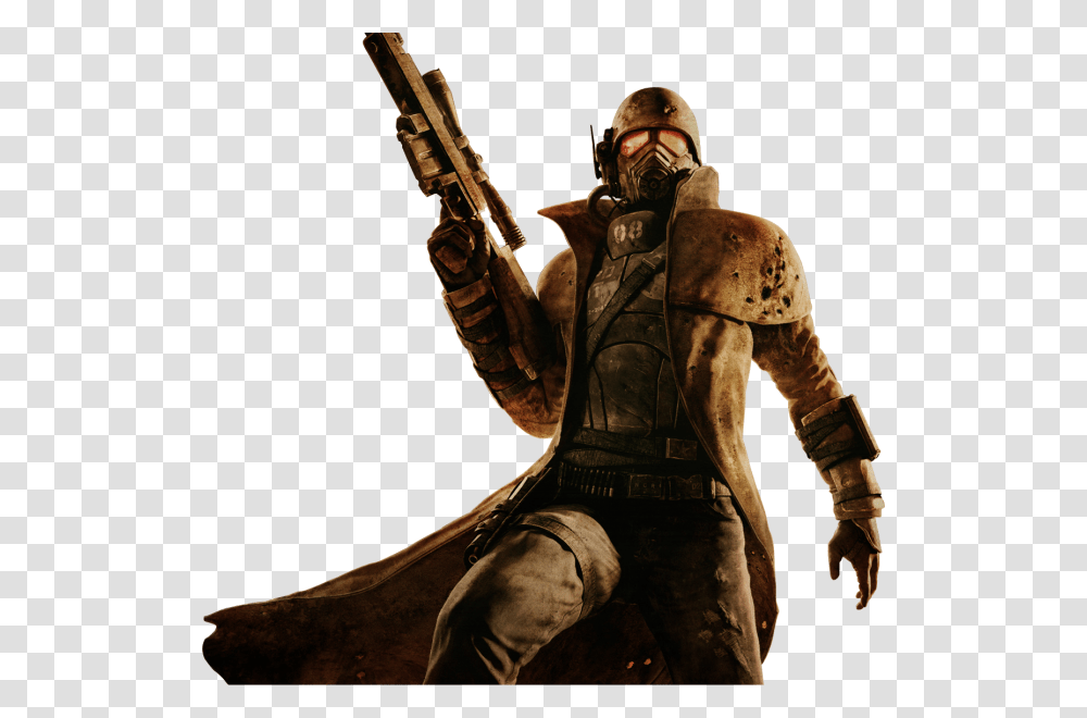 Fallout New Vegas Render, Person, Human, Helmet Transparent Png