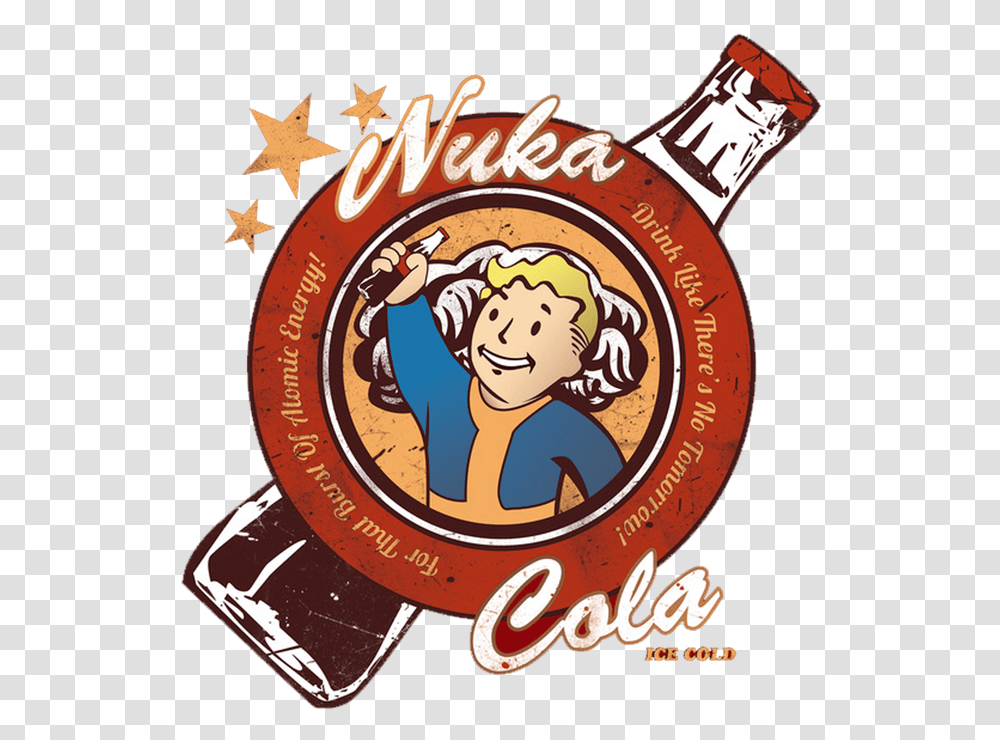 Fallout Nuka Cola Hair Design, Logo, Symbol, Trademark, Poster Transparent Png