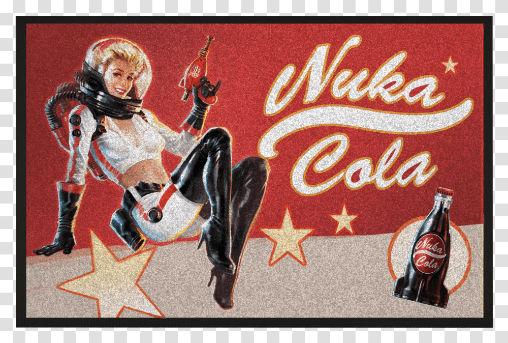 Fallout Nuka World Background, Person, Human, Beverage, Drink Transparent Png