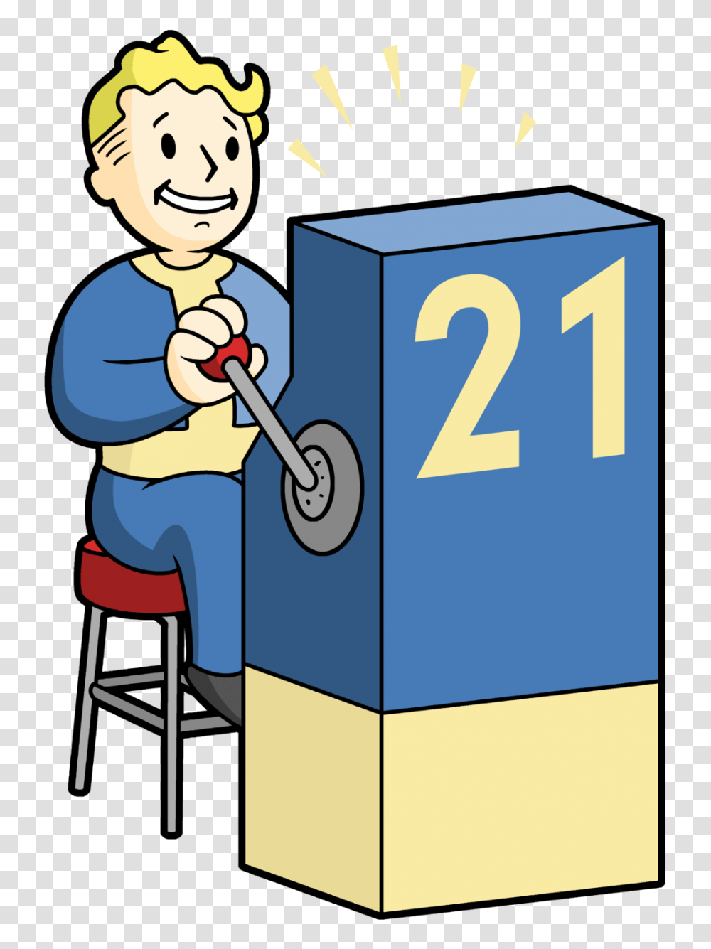 Fallout, Number, Furniture Transparent Png