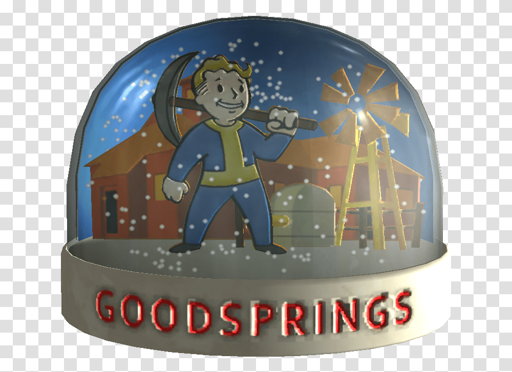 Fallout Nv Goodsprings Snow Globe, Birthday Cake, Outdoors, Nature, Person Transparent Png