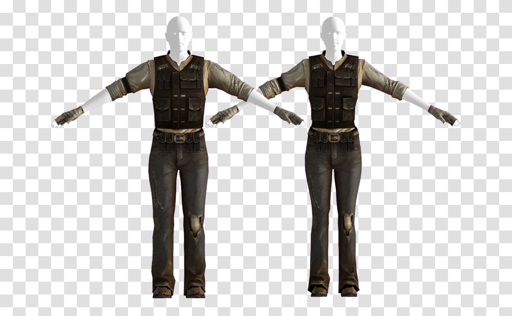 Fallout Nv Joshua Graham Armor, Person, Long Sleeve, Suit Transparent Png
