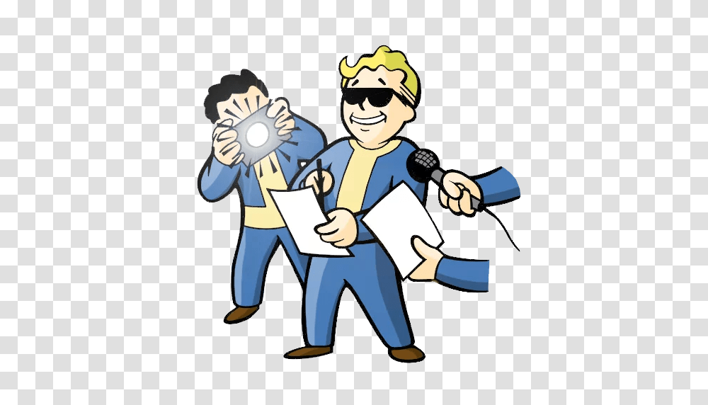 Fallout, Paparazzi, Worker, Crowd Transparent Png