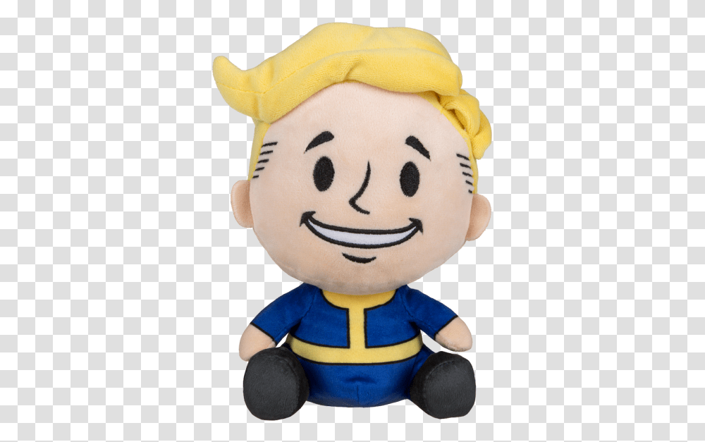 Fallout Plush Vault Boy Stubbins Fallout Toy Vault Boy, Doll Transparent Png