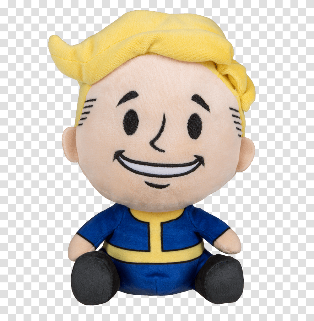 Fallout Plush Vault Boy Stubbins Plush Collectibles Fallout Plush, Toy, Doll Transparent Png