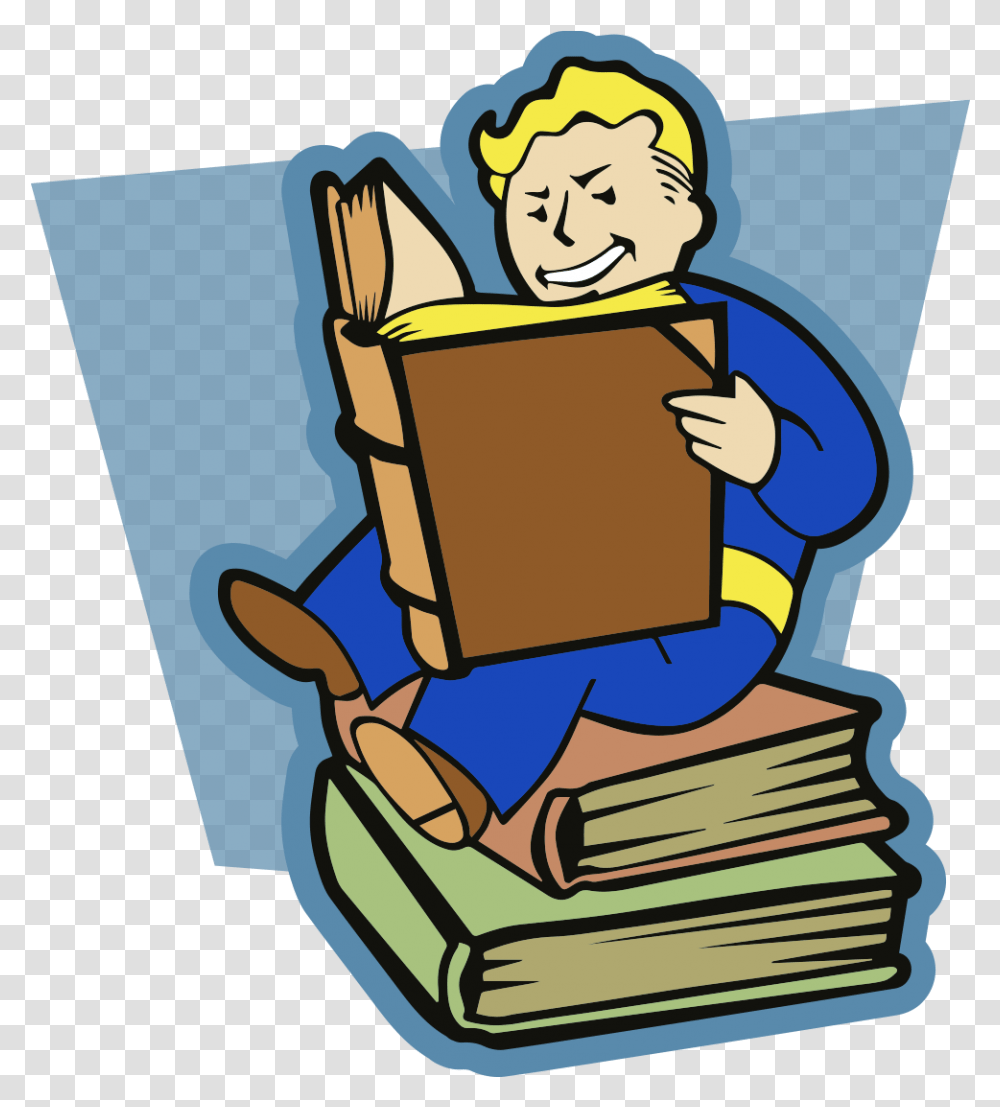 Fallout Shelter Clipart Download, Reading, Carton, Box, Cardboard Transparent Png