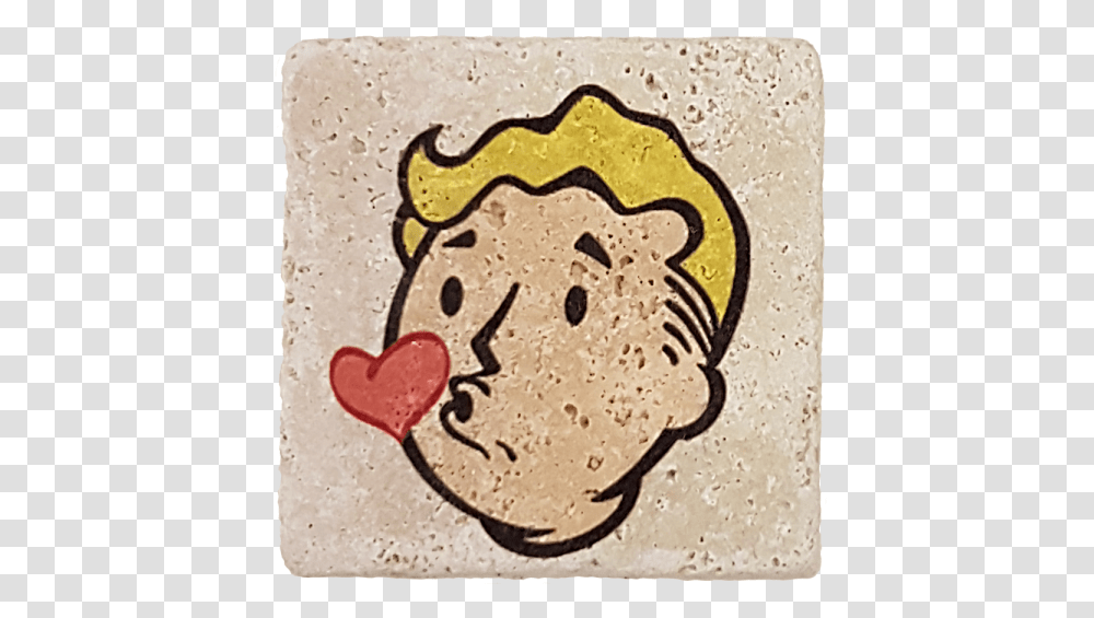 Fallout Slab Tab Vault Boy Kiss Fallout Shelter Desktop Icon, Rug, Mat, Peeps, Label Transparent Png