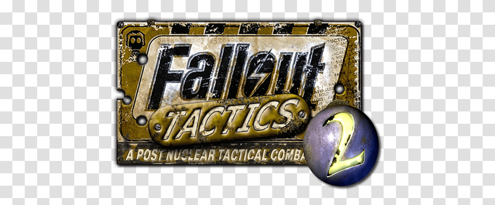Fallout Tactics 2 Current Logo Image Fallout Tactics Logo, Slot, Gambling, Game, Dynamite Transparent Png