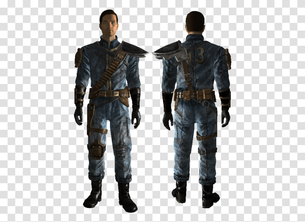 Fallout Thumbs Up Bronekombinezon Ubezhisha, Person, Pants, Costume Transparent Png