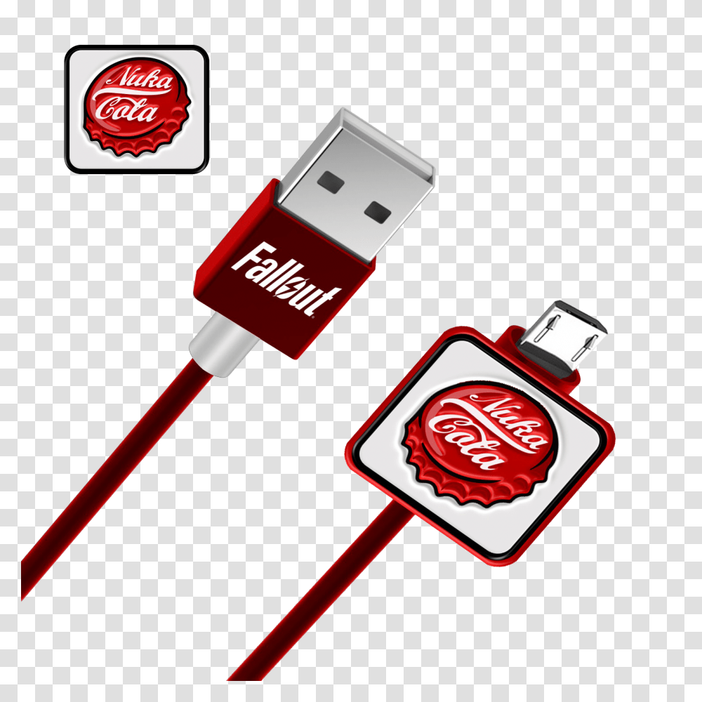 Fallout Usb Charging Cable Nuka Cola Fallout Games, Electronics, Wiring, Adapter Transparent Png
