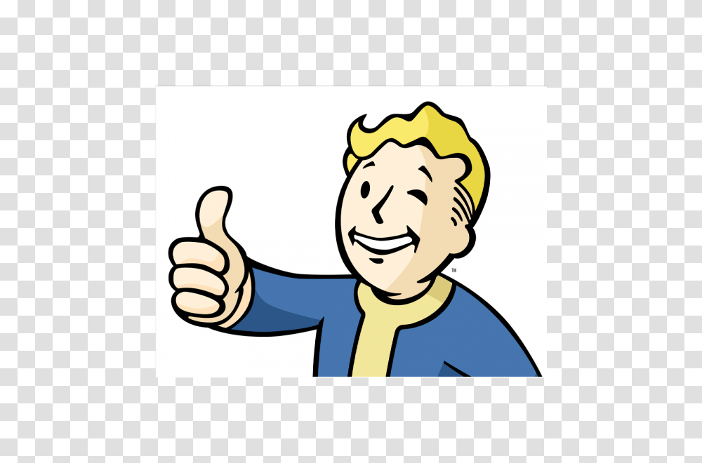 Fallout Vault Boy Image, Thumbs Up, Finger Transparent Png