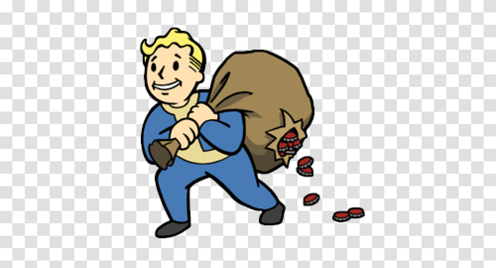 Fallout Vault Boy Shirt Images Fallout Art, Kneeling, Outdoors Transparent Png