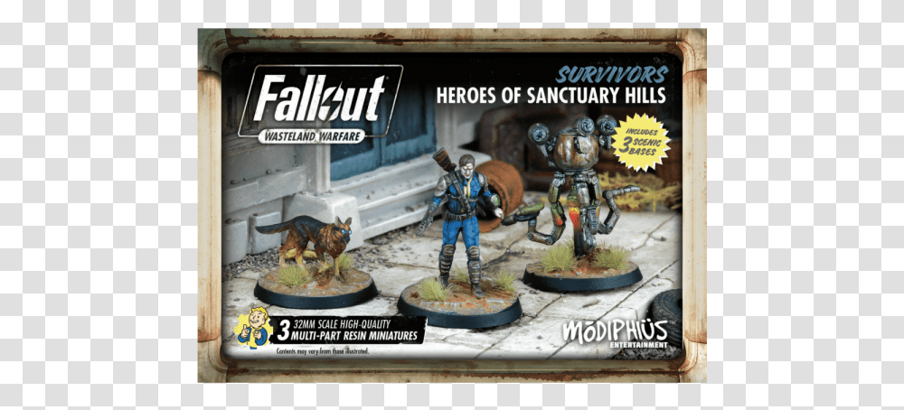 Fallout Wasteland Warfare Elder Scroll Miniature Games, Toy, Person, Figurine, Soil Transparent Png