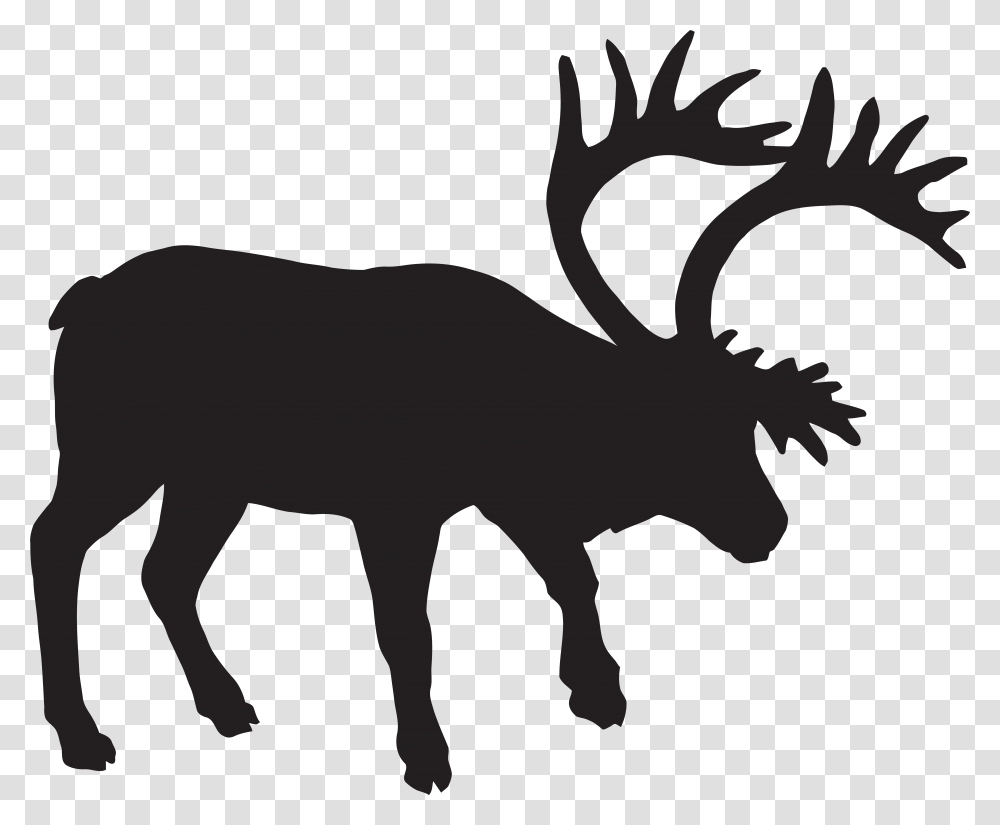 Fallow Deer Silhouette Clip Art Gallery, Animal, Mammal, Moose, Wildlife Transparent Png