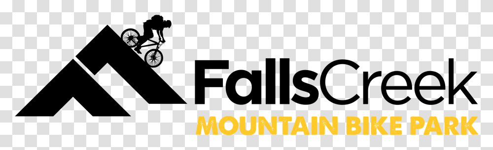 Fallscreek Mtb Park Logo Falls Creek Mtb, Alphabet, Evening Dress Transparent Png