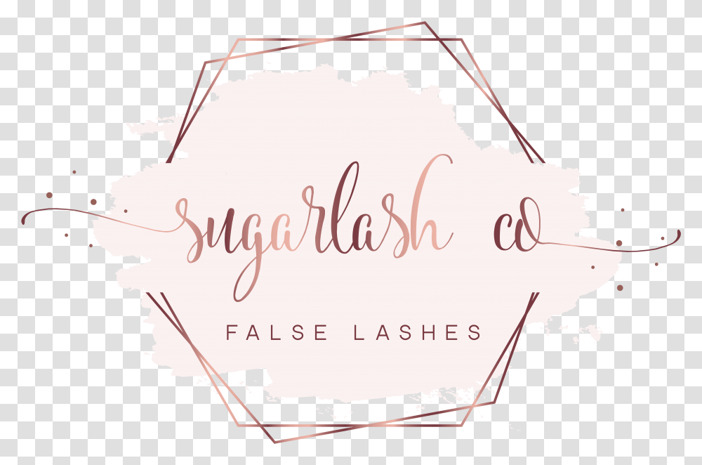 False Eyelashes Sugarlash Co Calligraphy, Text, Handwriting, Label Transparent Png