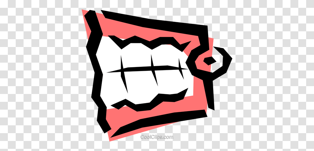 False Teeth Royalty Free Vector Clip Art Illustration, Weapon, Weaponry, Hand, Bomb Transparent Png