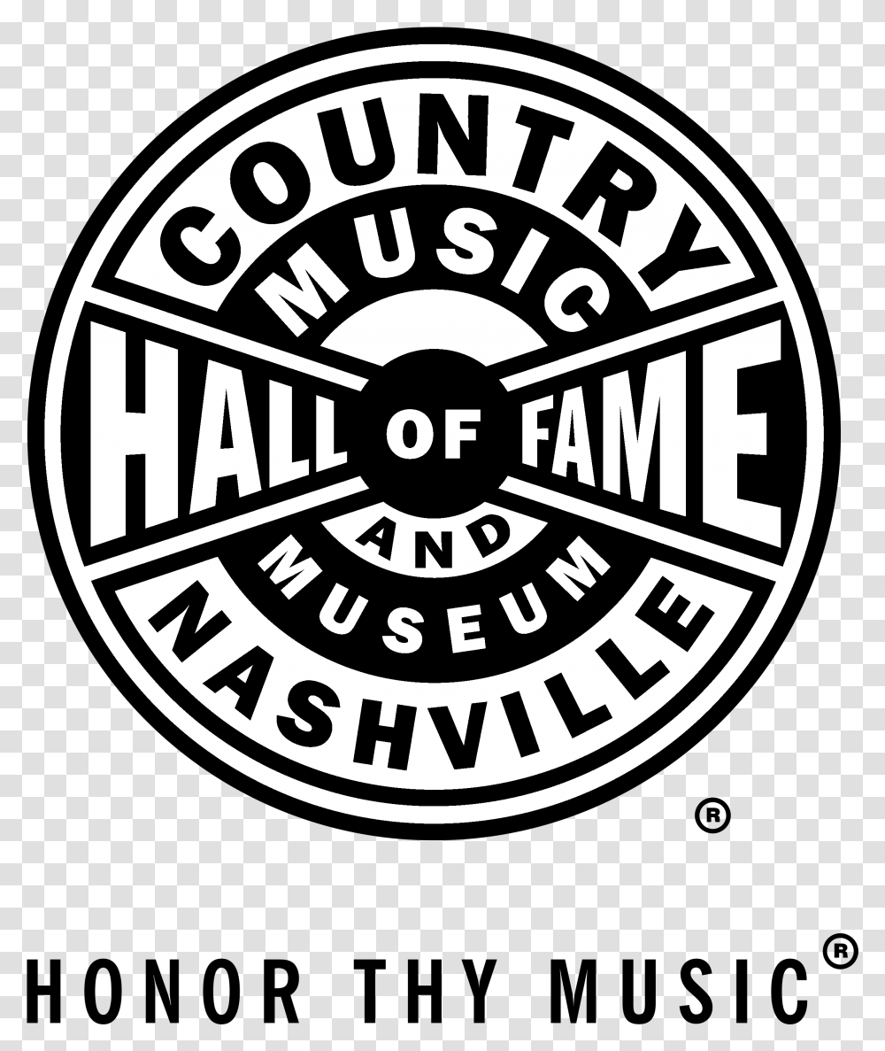 Fame And Museum Logo Country Music Hall Of Fame Logo, Symbol, Trademark, Emblem, Text Transparent Png